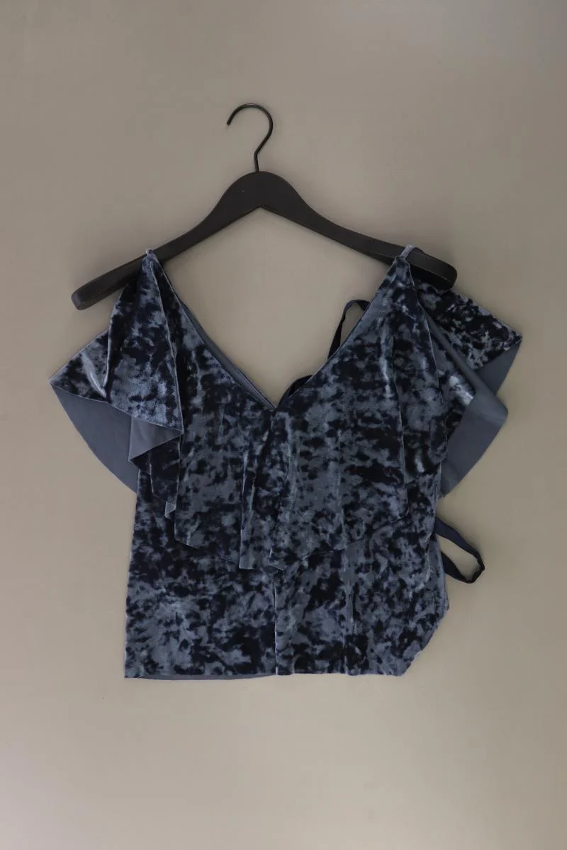 Zara Samttop Gr. S blau