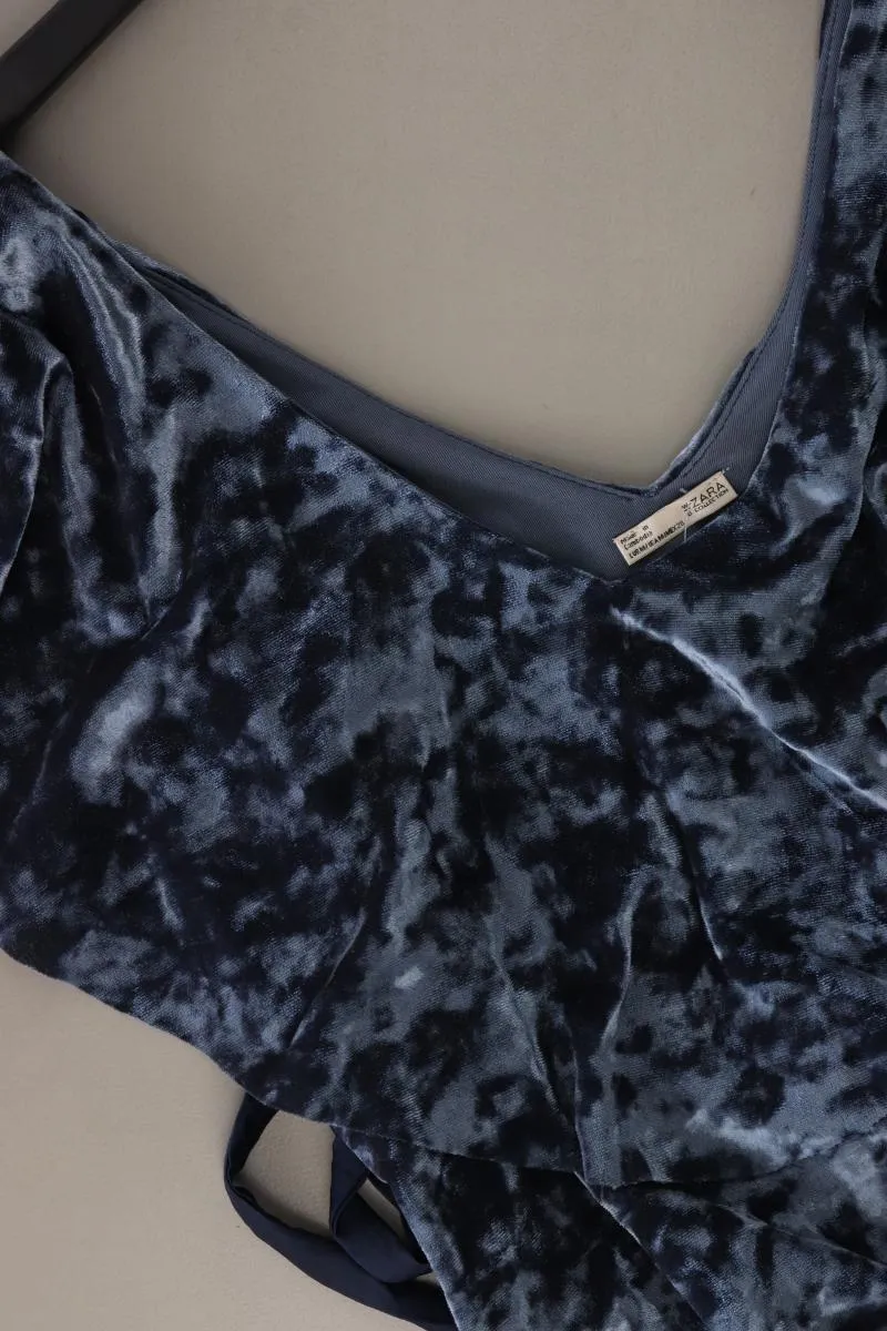 Zara Samttop Gr. S blau