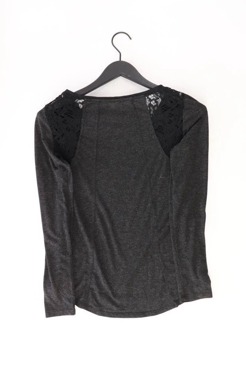 Promod Shirt Gr. XS Langarm grau