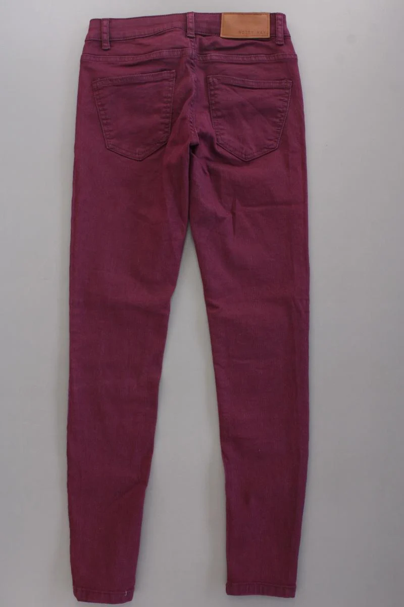 Noisy May Five-Pocket-Hose Gr. W25/L30 lila aus Baumwolle