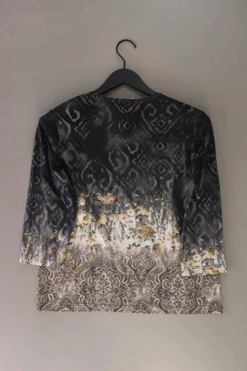 Lisa Tossa Printshirt Gr. XXL neu mit Etikett 3/4 Ärmel grau aus Viskose