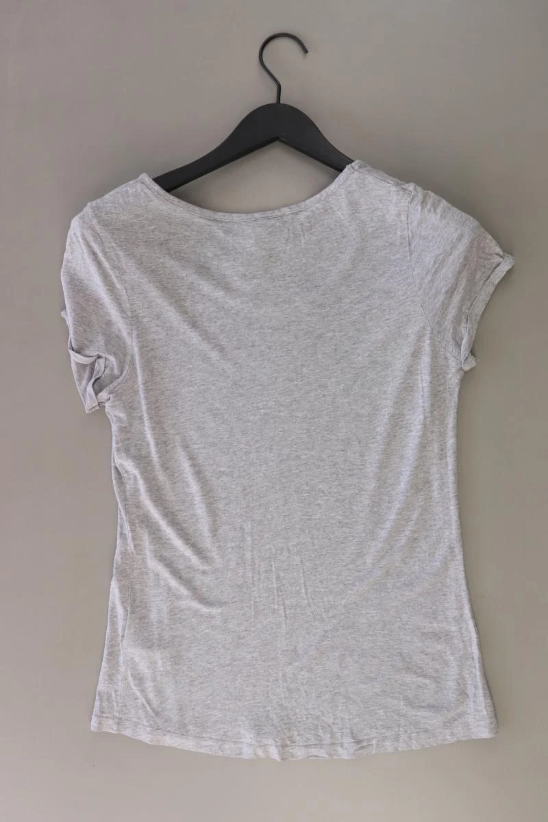 Street One T-Shirt Gr. 36 Kurzarm grau aus Baumwolle