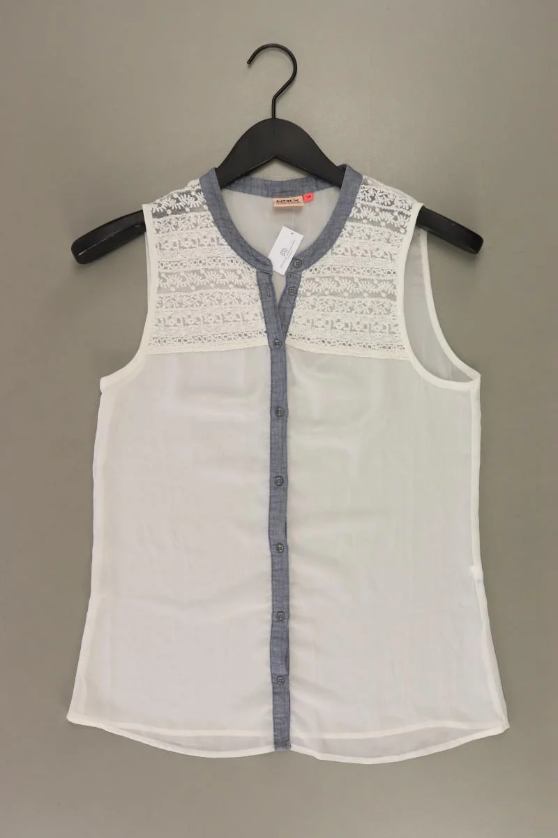 Second Hand Outfit Größe XS mit Ärmellose Bluse in Gr. 34 und Armband