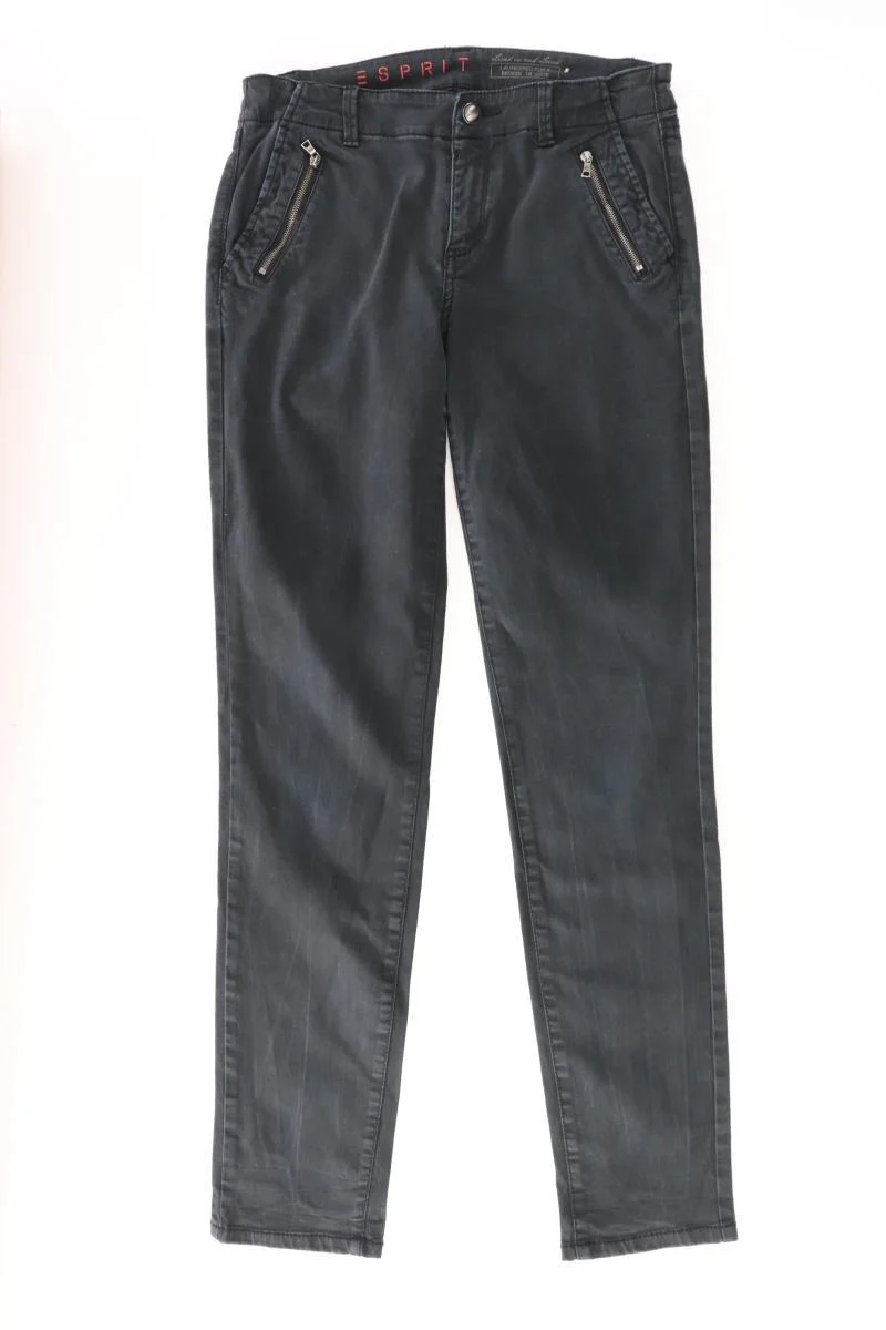 Esprit Hose Gr. 36/L32 schwarz aus Baumwolle