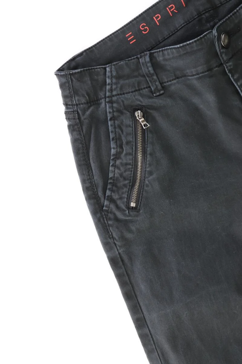 Esprit Hose Gr. 36/L32 schwarz aus Baumwolle
