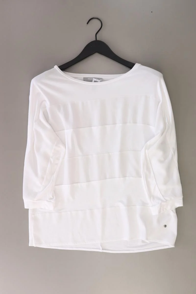 Betty & Co. Oversize-Shirt Gr. M 3/4 Ärmel weiß