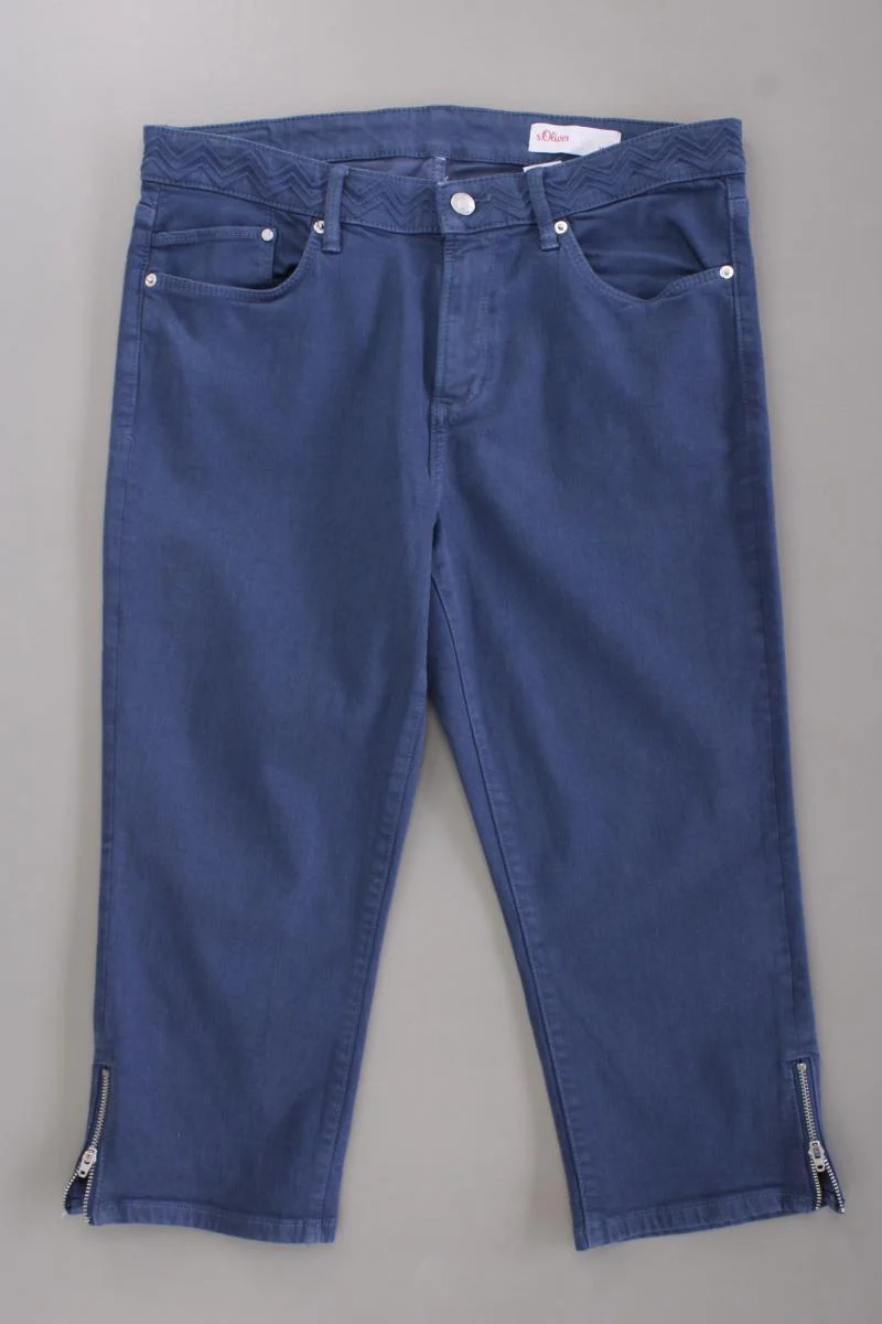 s.Oliver 3/4 Hose Gr. 40 blau