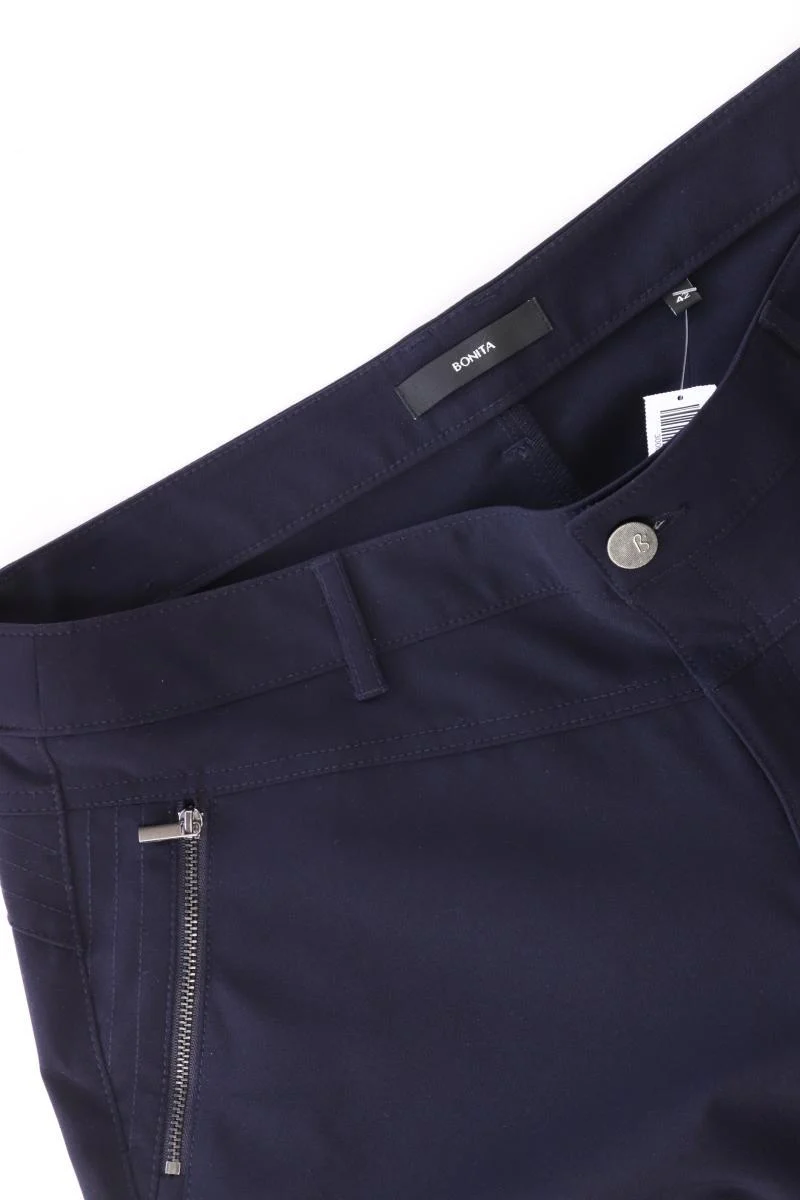 Bonita Stoffhose Gr. 42 blau aus Polyester