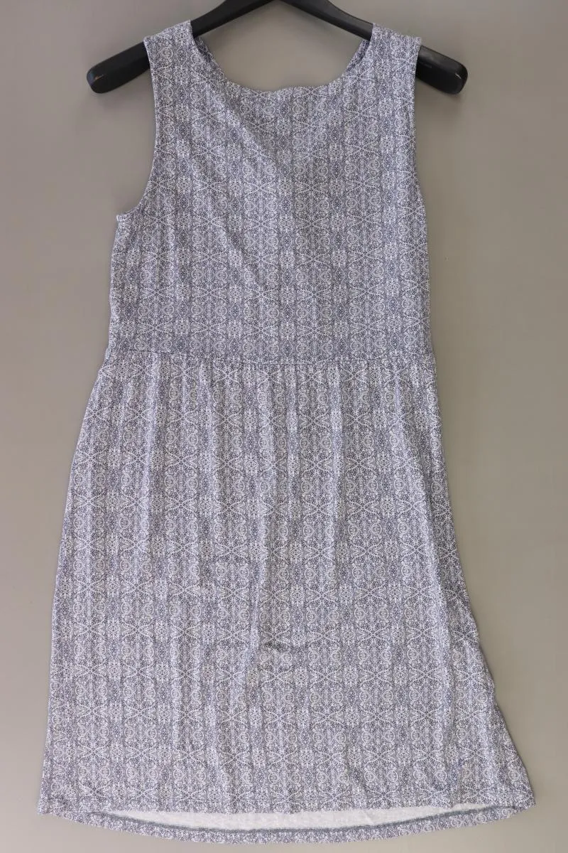 Tom Tailor Jerseykleid Gr. 42 Ärmellos blau aus Baumwolle