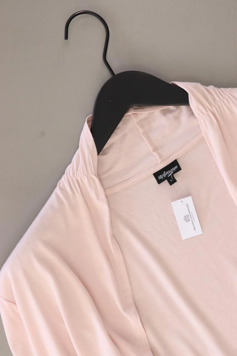 Steilmann Regular Cardigan Gr. L 3/4 Ärmel rosa